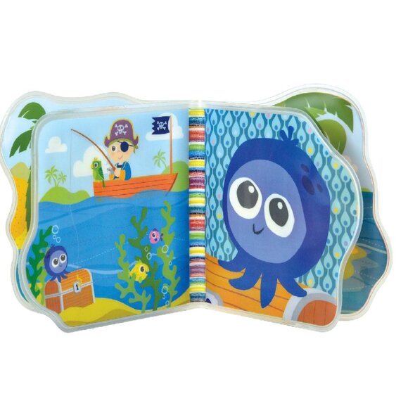 New in Box Lamaze Yo Ho Horace Bathtime Story Book Set-Pirate - Picture 4 of 14